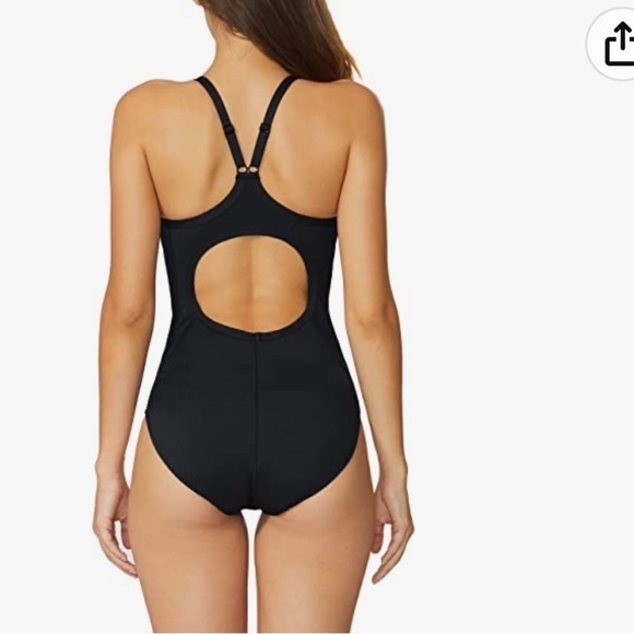 BALEAF Women's Athletic Training Adjustable Strap One Piece Swimsuit Swimwear - Picture 4 of 6